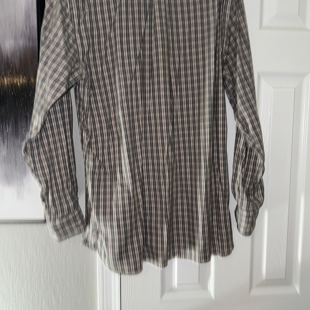 Eddie Bauer Green Casual Button Down Shirt - Picture 5 of 6